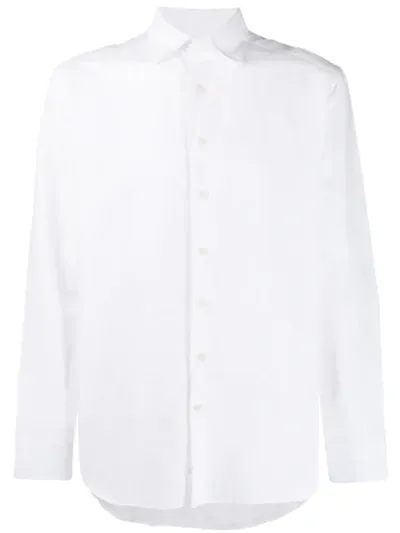 Etro Classic Poplin Shirt In White