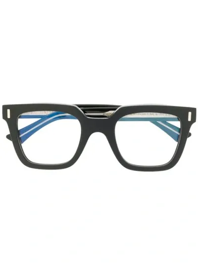 Cutler And Gross Square Frame Glasses In Black