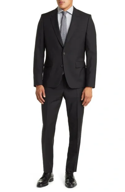 Paul Smith Soho Wool & Mohair Extra Slim Fit Suit - Exclusive In Black