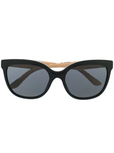 Burberry Eyewear Oversized Sunglasses In Black