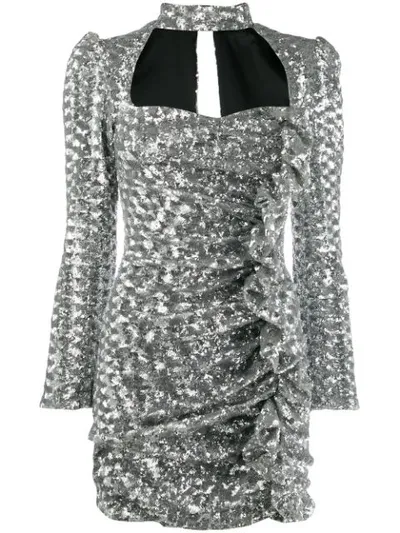 Giuseppe Di Morabito Sequined Detail Dress In Grey