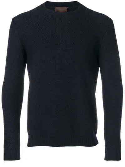 Altea Slim Fit Sweater In Blue