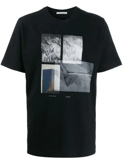 Alyx Recycled Print Cotton Jersey T-shirt In Black