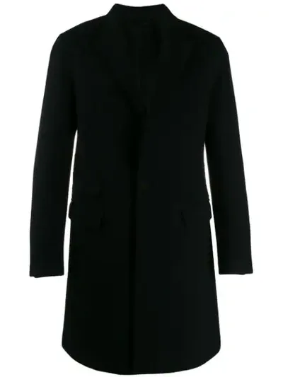 Neil Barrett Single Breasted Coat In Black