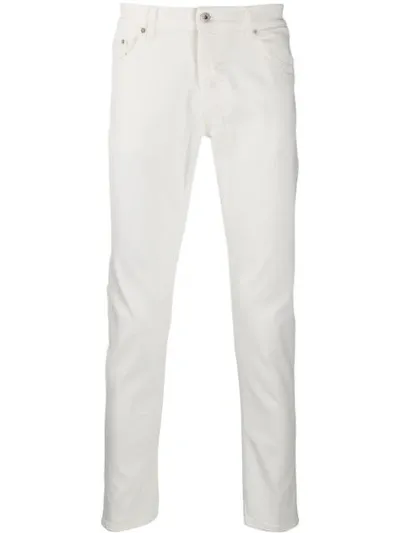 Dondup Classic Chinos In White