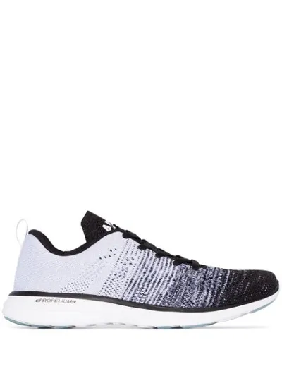 Apl Athletic Propulsion Labs Athletic Propulsion Labs Grey Techloom Pro Running Sneakers