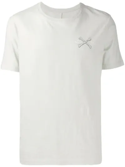 Ben Taverniti Unravel Project Crew Neck T-shirt In White