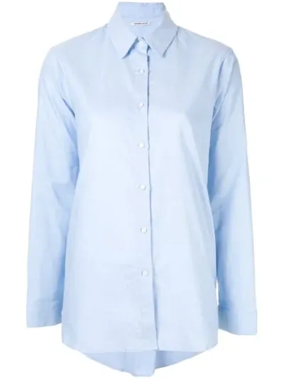 Georgia Alice Slim-fit Oxford Shirt In Blue