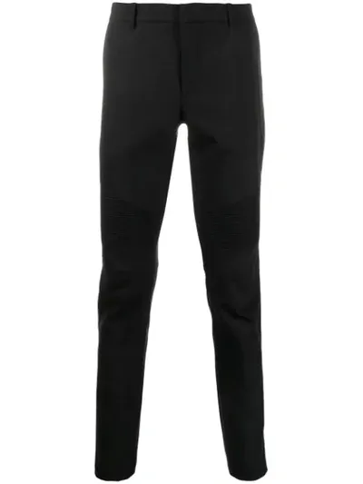 Balmain Straight-leg Trousers In Black