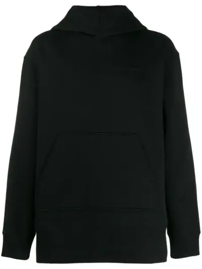 Bottega Veneta Terrycloth Hoodie In Black