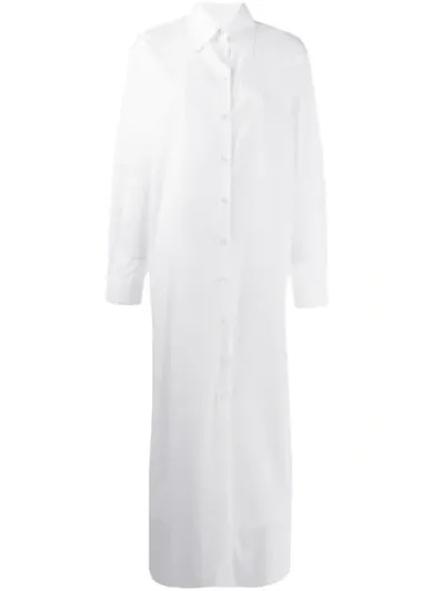 Maison Margiela Maxi Shirt In White