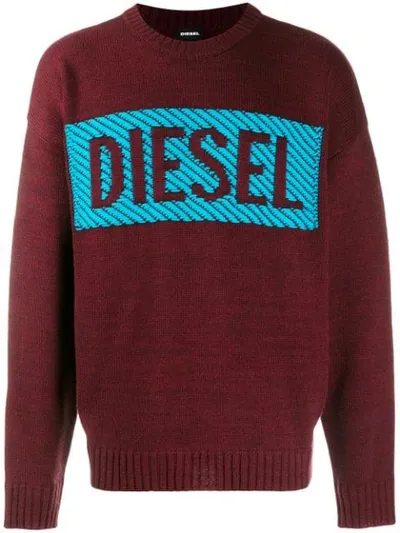 Diesel K-logox-c Jumper In Red