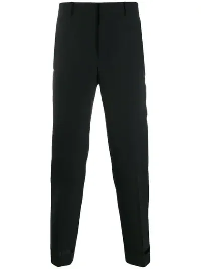 Neil Barrett Slim-fit Tailored Trousers In Black