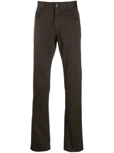 Prada Tapered-hose In Brown