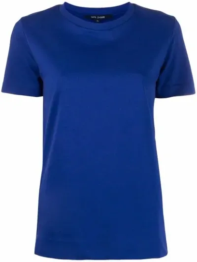 Sofie D'hoore Basic T-shirt In Blue