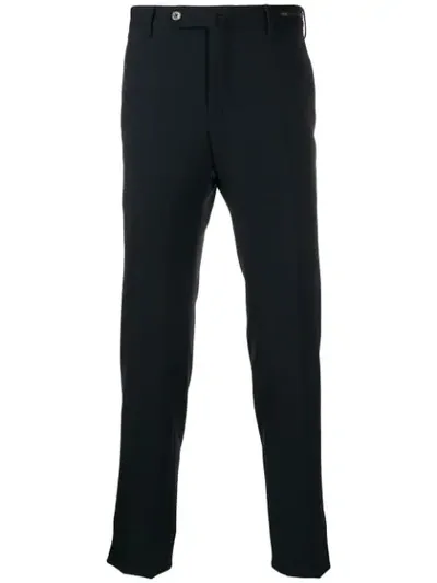 Pt01 Straight Leg Trousers In Blue