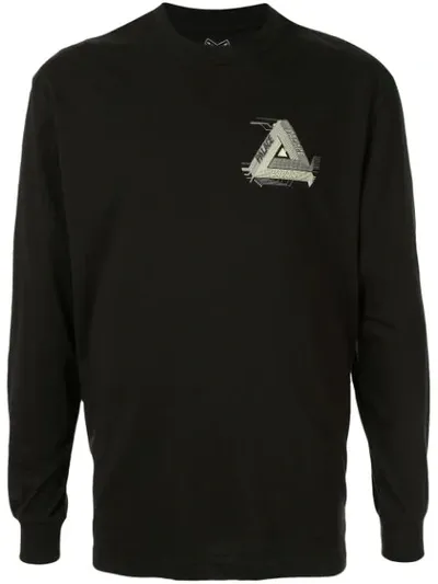 Palace Surkit Long-sleeved T-shirt In Black