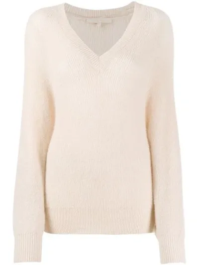 Vanessa Bruno Relaxed-fit Linda Jumper In Neutrals