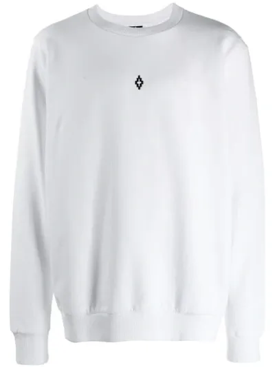 Marcelo Burlon County Of Milan Monster Square Sweatshirt In White