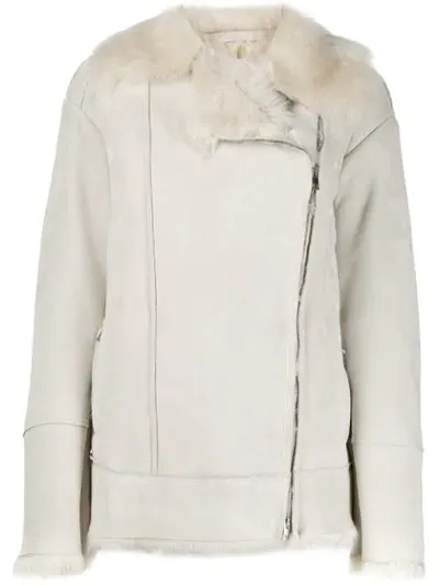 Salvatore Santoro Lined Coat In White