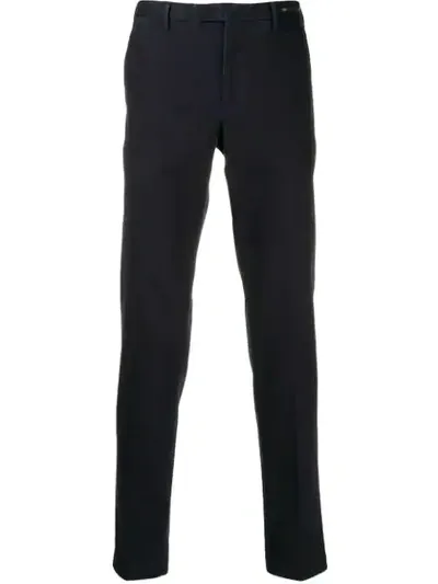 Pt01 Skinny Trousers In 0360 Blu