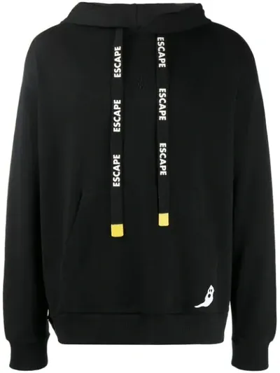 Marcelo Burlon County Of Milan 'escape' Hoodie In Black