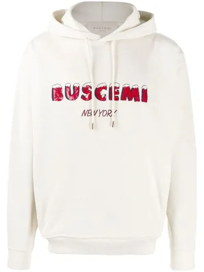 Buscemi Sweatshirt In White Cotton