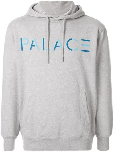 Palace Spirit Hoodie In Grey