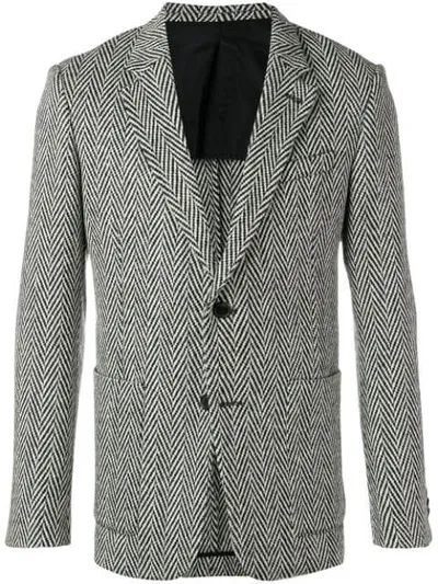 Ami Alexandre Mattiussi Half-lined Two Buttons Jacket In Black