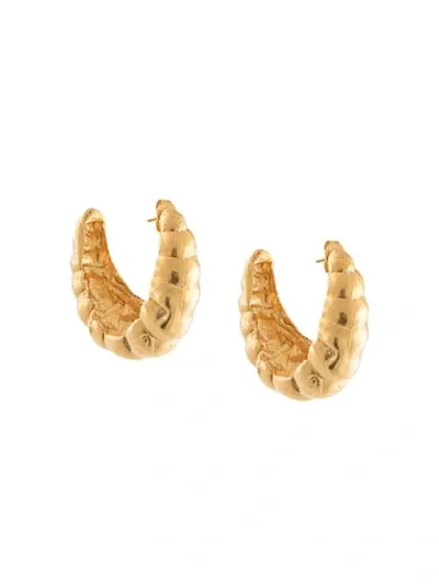 Alighieri Apollo's Song Hoop Earrings In Gold