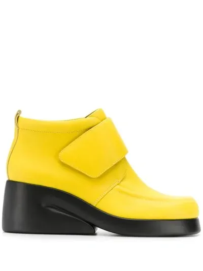 Camper Kaah Boots In Yellow