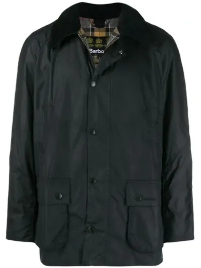 Barbour Cargo Pocket Shirt Jacket In Blue