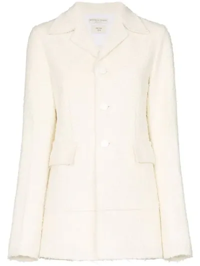 Bottega Veneta Single-breasted Blazer In White