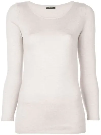 Natori Knitted Top In Neutrals