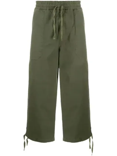 Ymc You Must Create Loose Fit Cargo Pants In Green