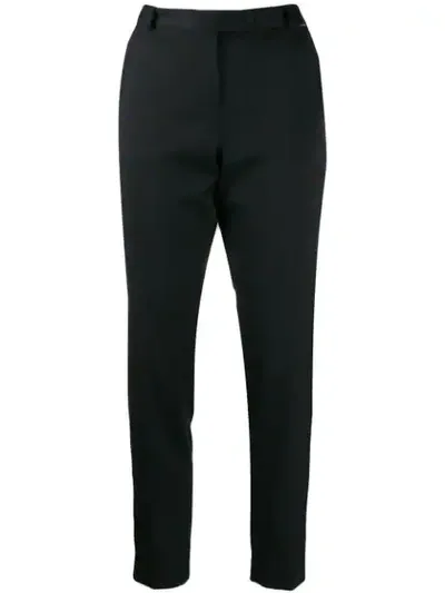 Styland Slim Fit Trousers In Black