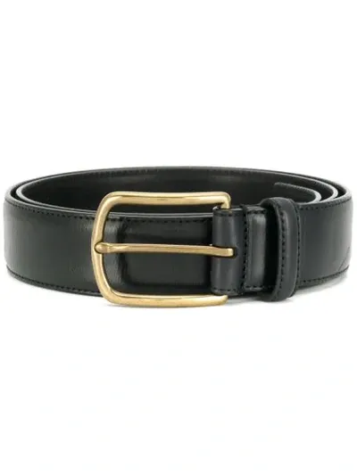 Officine Creative Strip Belt In Black