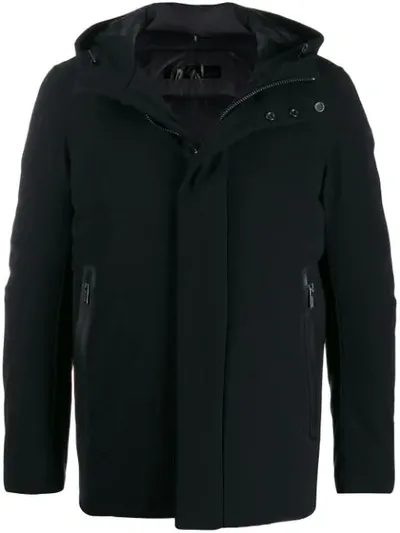 Rrd Hooded Down Jacket In Black