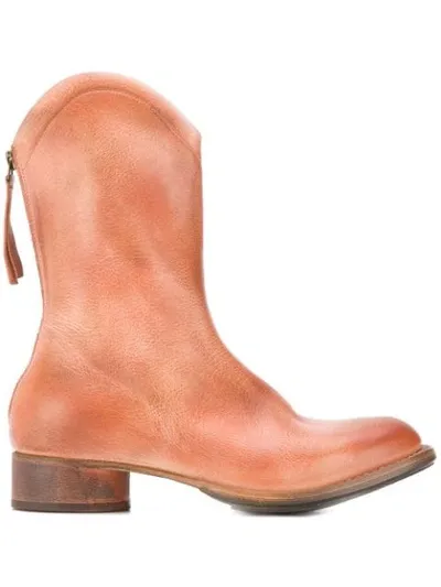 Cherevichkiotvichki Zipped Cowgirl Boots In Pink