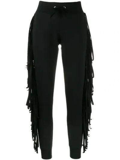 Philipp Plein Fringe Jogging Trousers In Black