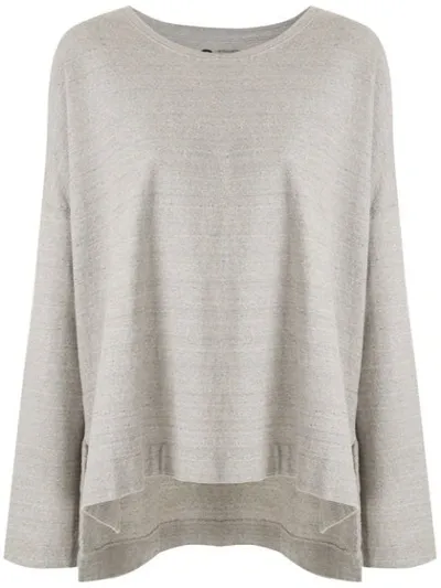 Osklen Rustic Eco Knitted Blouse In Grey