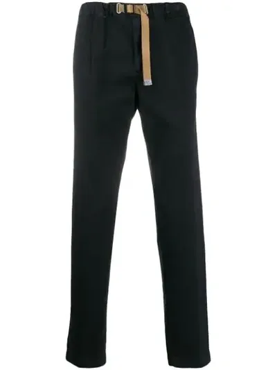 White Sand Utility Trousers In Blue