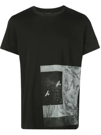 Ann Demeulemeester Printed T-shirt In Black