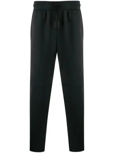 Plein Sport Logo Tape Track Pants In Black