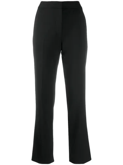 Victoria Victoria Beckham Ottoman Straight-leg Pants In Black