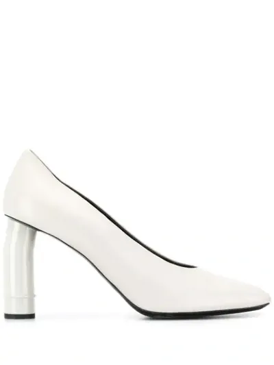 Nina Ricci Sculpted Heel Pumps In Grey