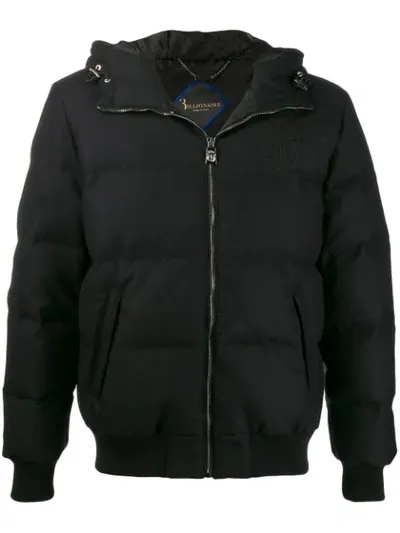 Billionaire Padded Down Jacket In Black