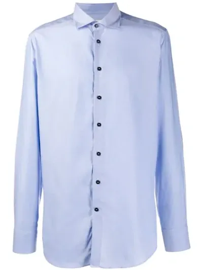 Etro Spread Collar Shirt In 200 Celeste