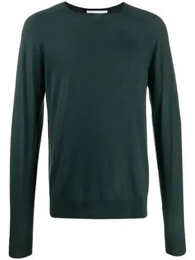 Christian Wijnants Karol Fine Knit Jumper In Green