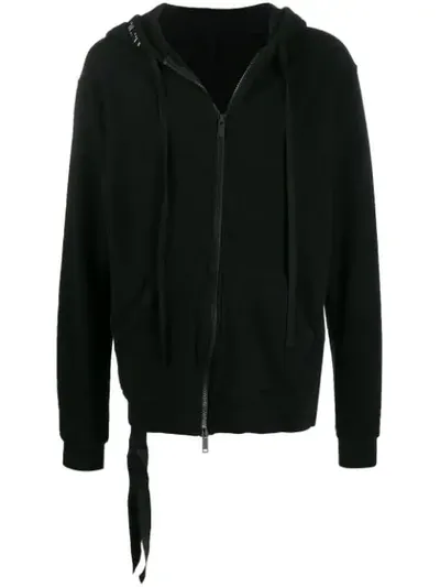 Ben Taverniti Unravel Project Oversized Hoodie In Black